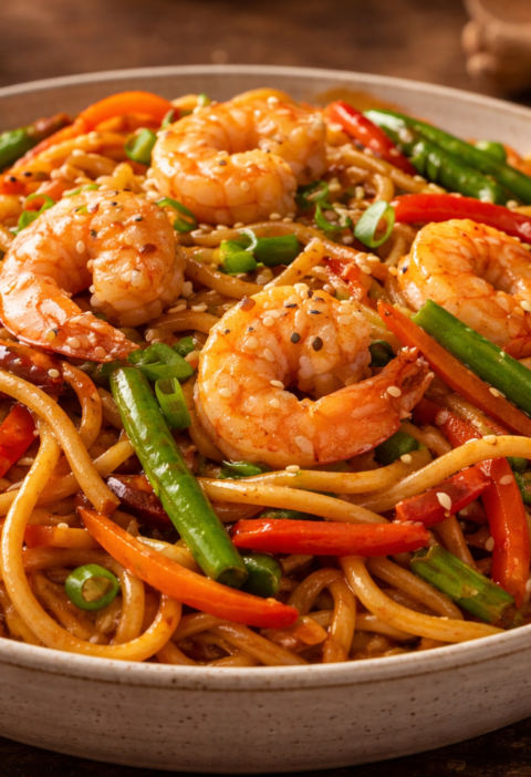 Shrimp Lo Mein Recipe