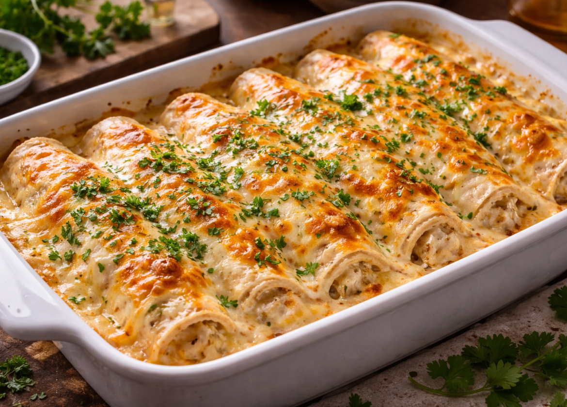 Sour Cream Chicken Enchilada Recipe