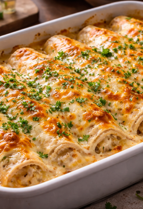 Sour Cream Chicken Enchilada Recipe